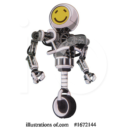 Royalty-Free (RF) Robot Clipart Illustration by Leo Blanchette - Stock Sample #1672144