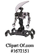 Robot Clipart #1672151 by Leo Blanchette