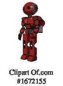 Robot Clipart #1672155 by Leo Blanchette