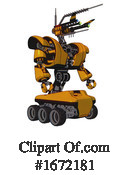 Robot Clipart #1672181 by Leo Blanchette