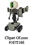 Robot Clipart #1672186 by Leo Blanchette
