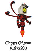 Robot Clipart #1672200 by Leo Blanchette