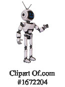 Robot Clipart #1672204 by Leo Blanchette