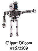 Robot Clipart #1672209 by Leo Blanchette