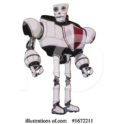 Royalty-Free (RF) Robot Clipart Illustration by Leo Blanchette - Stock Sample #1672211