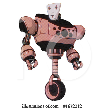 Royalty-Free (RF) Robot Clipart Illustration by Leo Blanchette - Stock Sample #1672212