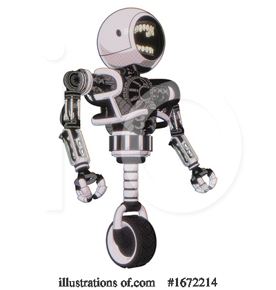 Royalty-Free (RF) Robot Clipart Illustration by Leo Blanchette - Stock Sample #1672214