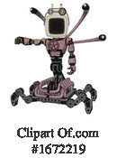 Robot Clipart #1672219 by Leo Blanchette