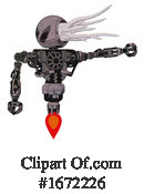 Robot Clipart #1672226 by Leo Blanchette