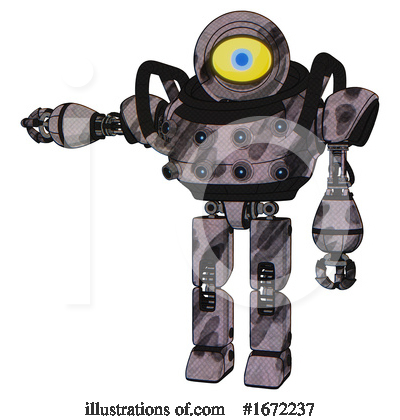 Royalty-Free (RF) Robot Clipart Illustration by Leo Blanchette - Stock Sample #1672237