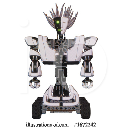 Royalty-Free (RF) Robot Clipart Illustration by Leo Blanchette - Stock Sample #1672242