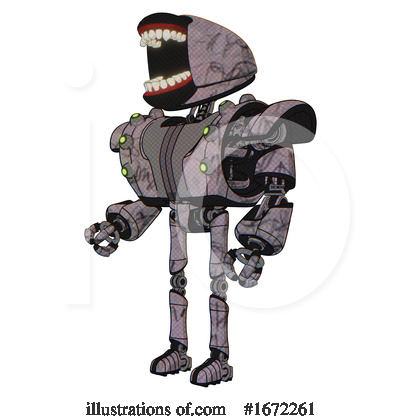 Royalty-Free (RF) Robot Clipart Illustration by Leo Blanchette - Stock Sample #1672261