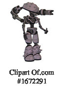 Robot Clipart #1672291 by Leo Blanchette