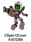 Robot Clipart #1672298 by Leo Blanchette