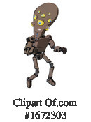 Robot Clipart #1672303 by Leo Blanchette