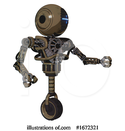 Royalty-Free (RF) Robot Clipart Illustration by Leo Blanchette - Stock Sample #1672321