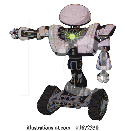 Royalty-Free (RF) Robot Clipart Illustration by Leo Blanchette - Stock Sample #1672330