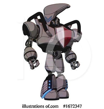 Royalty-Free (RF) Robot Clipart Illustration by Leo Blanchette - Stock Sample #1672347