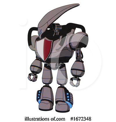Royalty-Free (RF) Robot Clipart Illustration by Leo Blanchette - Stock Sample #1672348