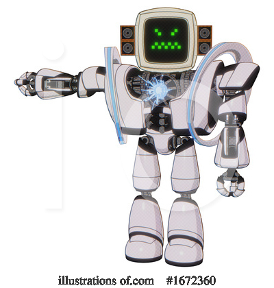 Royalty-Free (RF) Robot Clipart Illustration by Leo Blanchette - Stock Sample #1672360