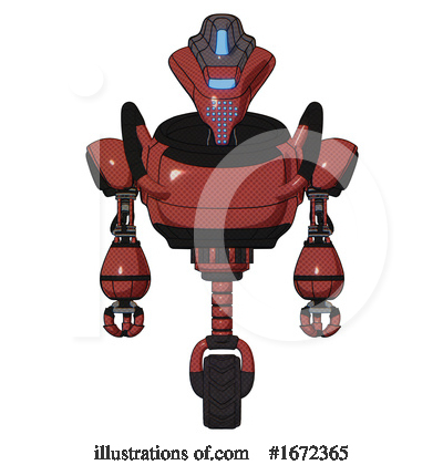 Royalty-Free (RF) Robot Clipart Illustration by Leo Blanchette - Stock Sample #1672365