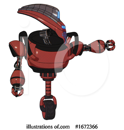 Royalty-Free (RF) Robot Clipart Illustration by Leo Blanchette - Stock Sample #1672366