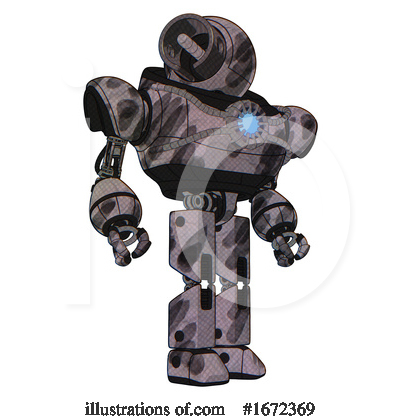 Royalty-Free (RF) Robot Clipart Illustration by Leo Blanchette - Stock Sample #1672369