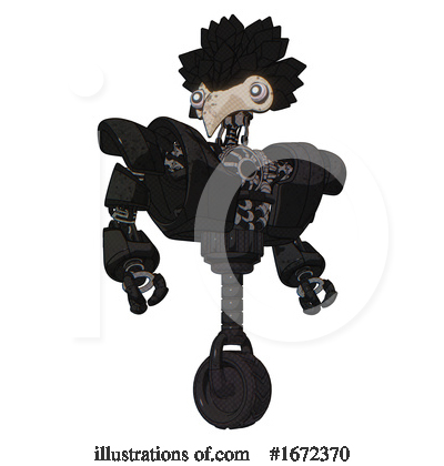 Royalty-Free (RF) Robot Clipart Illustration by Leo Blanchette - Stock Sample #1672370