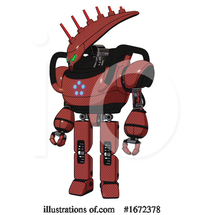 Royalty-Free (RF) Robot Clipart Illustration by Leo Blanchette - Stock Sample #1672378