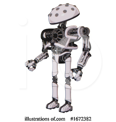 Royalty-Free (RF) Robot Clipart Illustration by Leo Blanchette - Stock Sample #1672382
