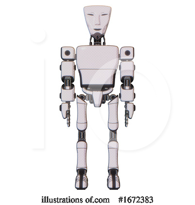 Royalty-Free (RF) Robot Clipart Illustration by Leo Blanchette - Stock Sample #1672383