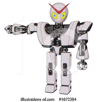 Royalty-Free (RF) Robot Clipart Illustration by Leo Blanchette - Stock Sample #1672384
