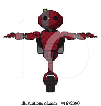Royalty-Free (RF) Robot Clipart Illustration by Leo Blanchette - Stock Sample #1672390