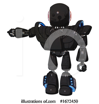 Royalty-Free (RF) Robot Clipart Illustration by Leo Blanchette - Stock Sample #1672450