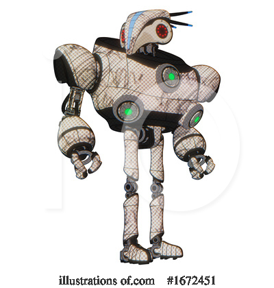 Royalty-Free (RF) Robot Clipart Illustration by Leo Blanchette - Stock Sample #1672451