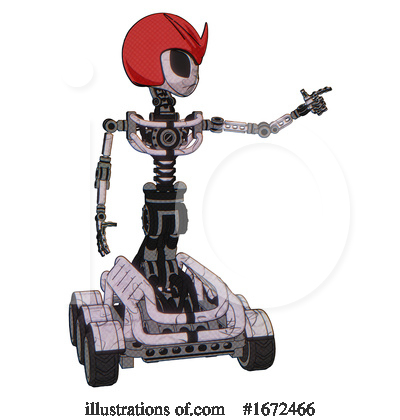 Royalty-Free (RF) Robot Clipart Illustration by Leo Blanchette - Stock Sample #1672466