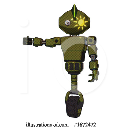 Royalty-Free (RF) Robot Clipart Illustration by Leo Blanchette - Stock Sample #1672472