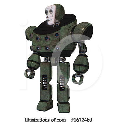 Royalty-Free (RF) Robot Clipart Illustration by Leo Blanchette - Stock Sample #1672480
