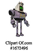 Robot Clipart #1672496 by Leo Blanchette