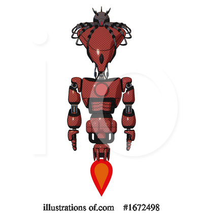 Royalty-Free (RF) Robot Clipart Illustration by Leo Blanchette - Stock Sample #1672498