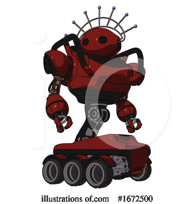 Royalty-Free (RF) Robot Clipart Illustration by Leo Blanchette - Stock Sample #1672500