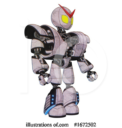 Royalty-Free (RF) Robot Clipart Illustration by Leo Blanchette - Stock Sample #1672502