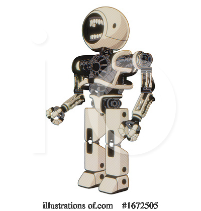 Royalty-Free (RF) Robot Clipart Illustration by Leo Blanchette - Stock Sample #1672505