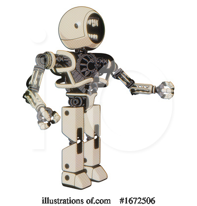 Royalty-Free (RF) Robot Clipart Illustration by Leo Blanchette - Stock Sample #1672506