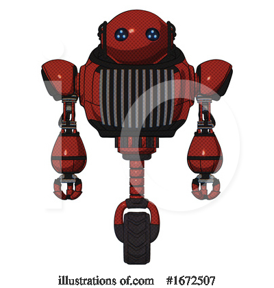 Royalty-Free (RF) Robot Clipart Illustration by Leo Blanchette - Stock Sample #1672507