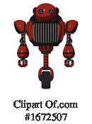 Robot Clipart #1672507 by Leo Blanchette