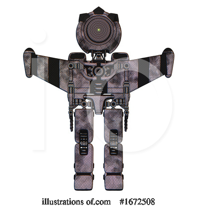Royalty-Free (RF) Robot Clipart Illustration by Leo Blanchette - Stock Sample #1672508