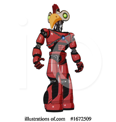 Royalty-Free (RF) Robot Clipart Illustration by Leo Blanchette - Stock Sample #1672509