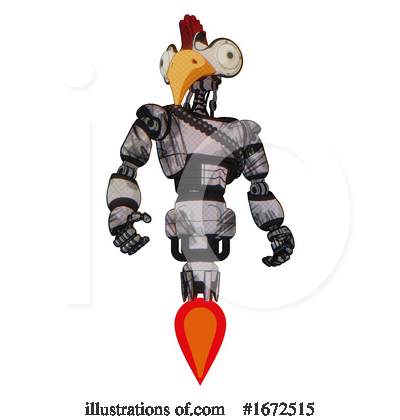 Royalty-Free (RF) Robot Clipart Illustration by Leo Blanchette - Stock Sample #1672515