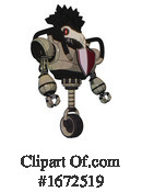 Robot Clipart #1672519 by Leo Blanchette